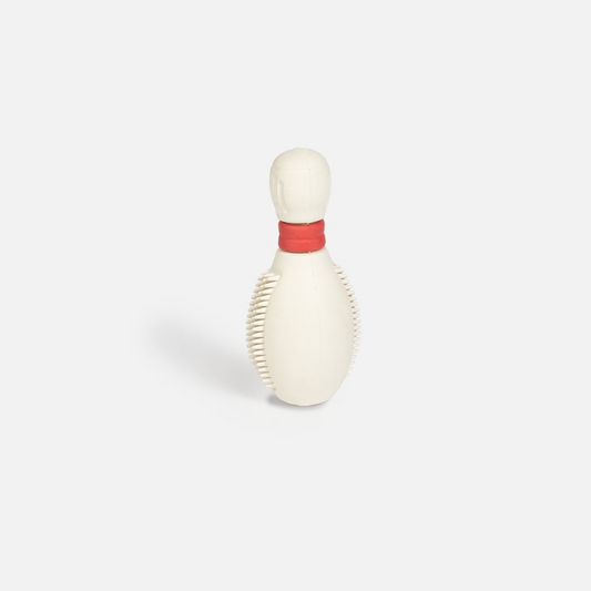 Bowling Pin With Vanilla Scent Dog Toy